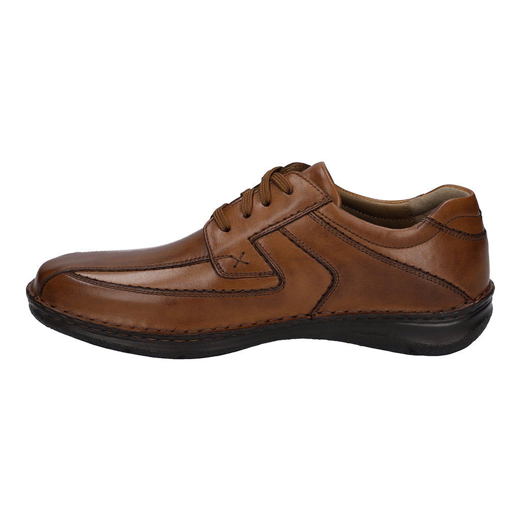 Josef Seibel - Chaussures Basses Homme Anvers 08 En Cuir - Largeur K (pieds Larges) - Semelle Souple Et Antidérapante