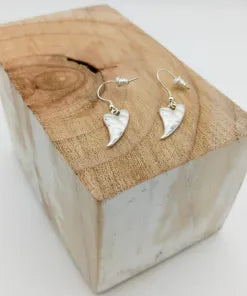 Jess & Lou Witches Heart Earrings in Silver ER145S