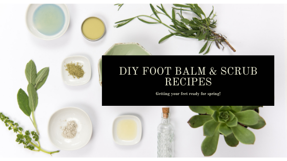 DIY Foot Balm & Scrub Recipes