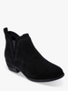 Skechers 167553 Texas Rodeo Night Suede Ankle Boot Black