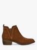 Skechers 167553 Texas Rodeo Night Suede Ankle Boot Brown