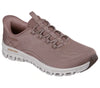 Skechers Slip Ins: 104750 Glide-Step Elevate-Amaze Ladies Slip In Trainer BRN