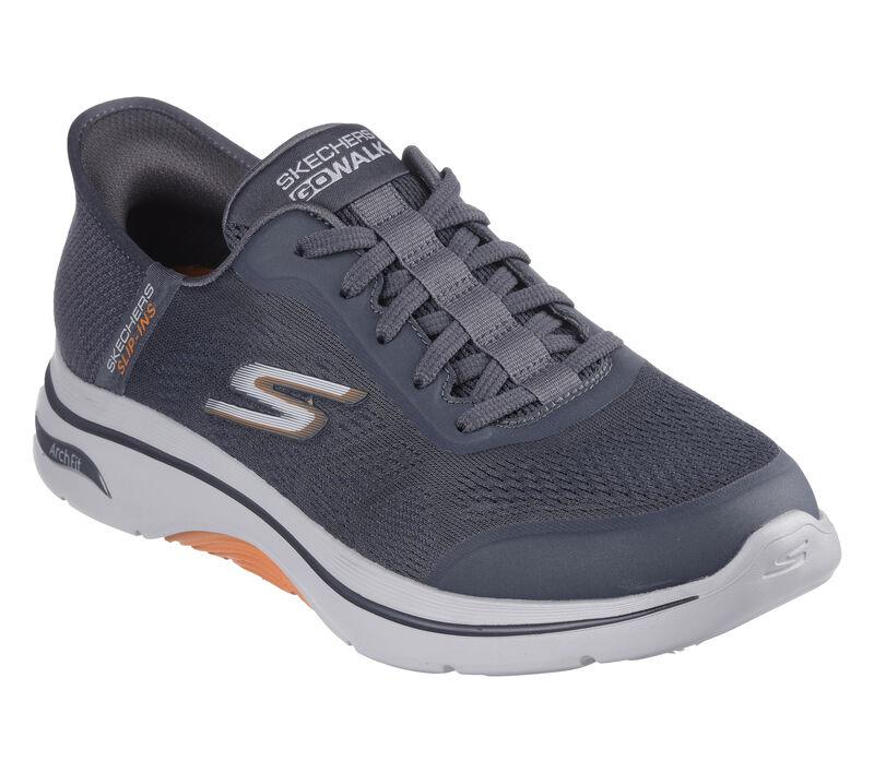 Skechers Slip-ins 216602 GO WALK AF 2.0 - Simplicity 2 Charcoal/Orange