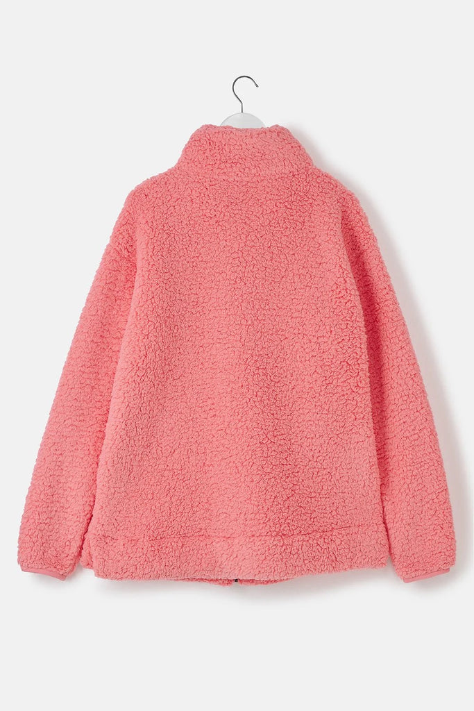 Lighthouse Ladies 'Seashell' Sherpa Fleece - Sugar Coral