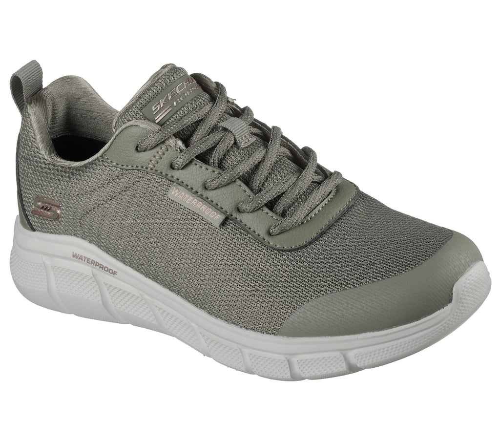 Skechers 1175351 Bobs B Flex - Flex Proof Ladies Trainer Olive