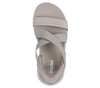 Skechers Slip Ins: 141489 Go Walk Flex Sandal-Glimmer Up Taupe