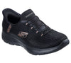 Skechers Slip Ins: 150128 Summits-Classy Night Ladies Trainer BKGD