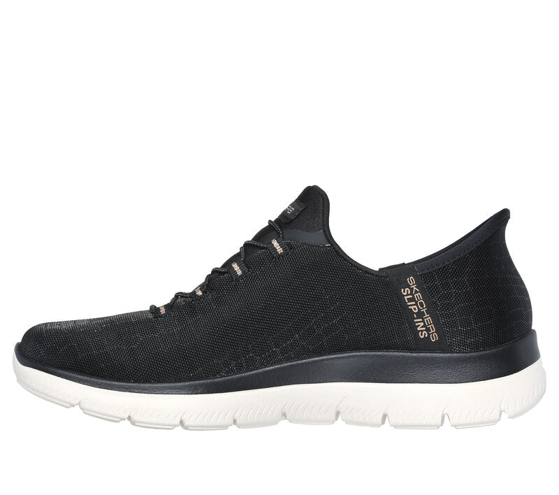 Skechers Slip Ins: 150128 Summits-Classy Night Ladies Trainer BKGD