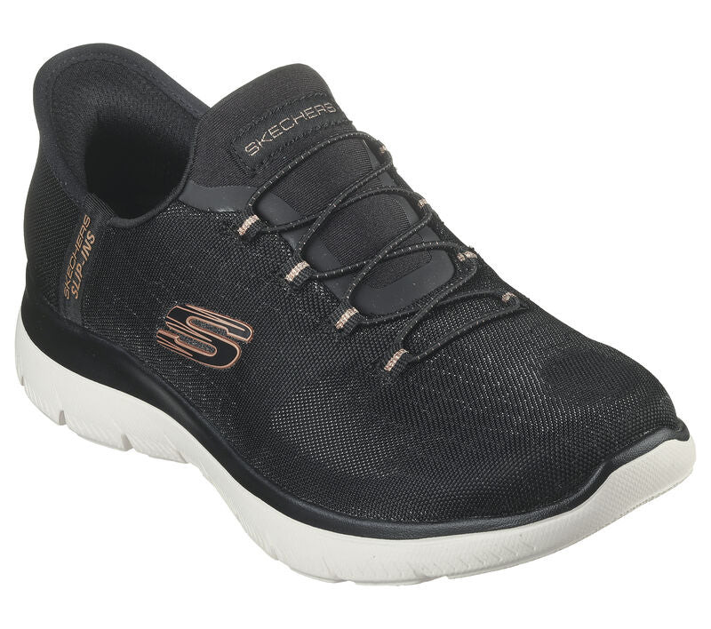 Skechers Slip Ins: 150128 Summits-Classy Night Ladies Trainer BKGD