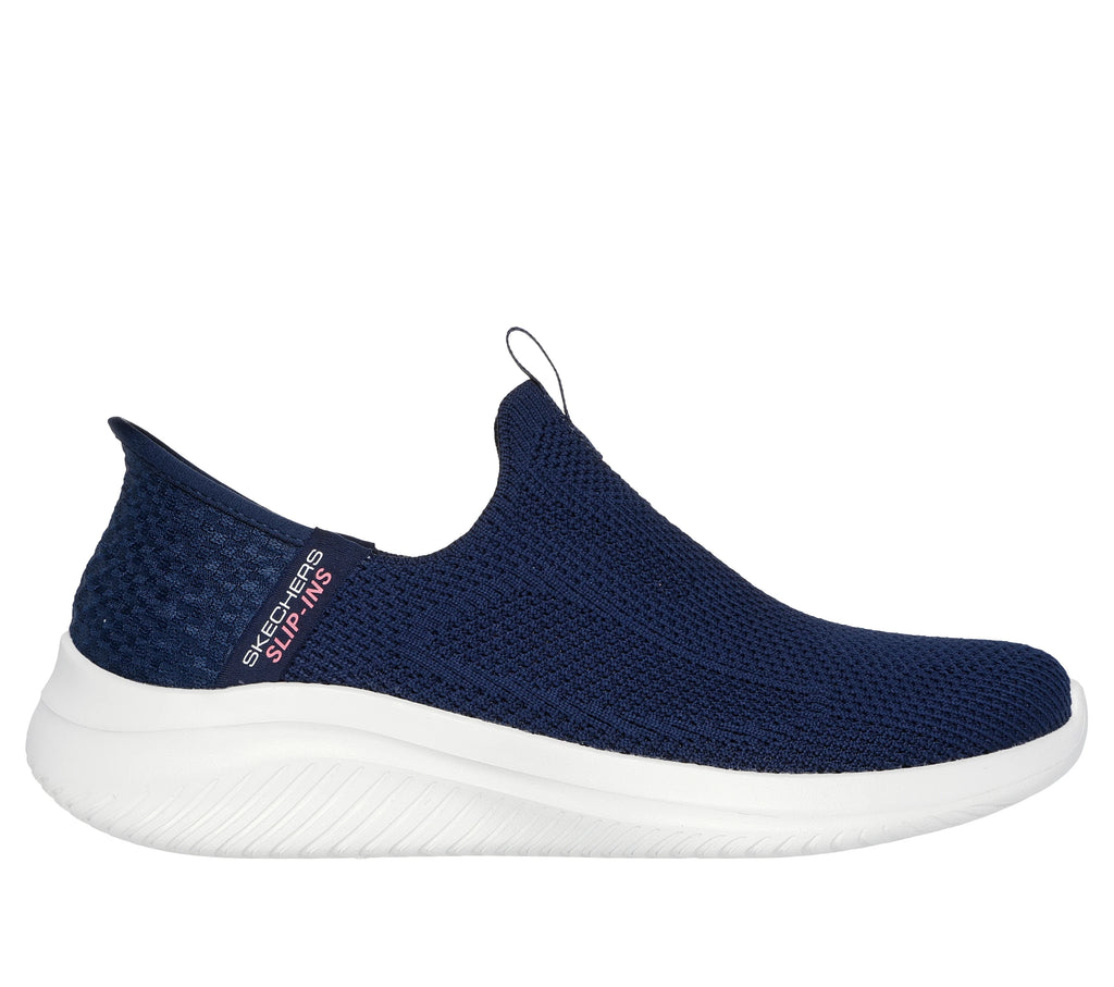 Skechers 150450 Slip-Ins Ultra Flex 3.0 Easy Win Ladies Trainer NVY