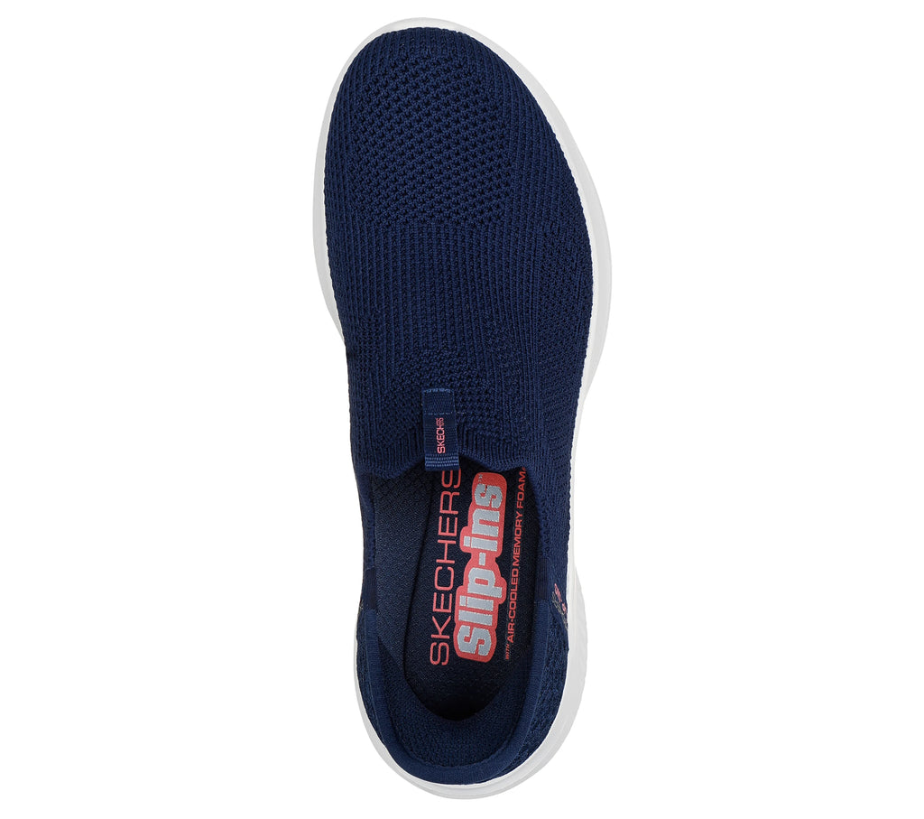 Skechers 150450 Slip-Ins Ultra Flex 3.0 Easy Win Ladies Trainer NVY