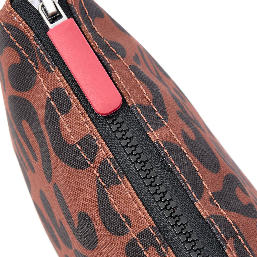 Roka Carnaby Extra Large Crossbody Bag Scarlet Leopard