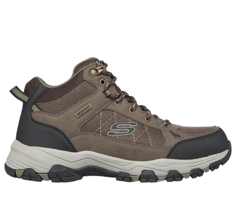 Skechers 204477 Selmen Melano Mens Trail Walking Boot Choc