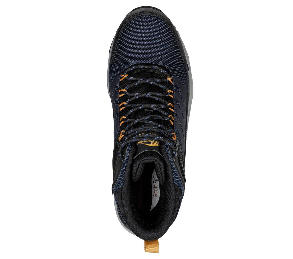 Skechers 204634 Arch Fit Dawson Raveno Premium Walking Boot Black