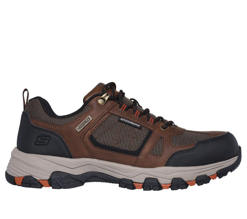 Skechers 204937 Selmen Waterproof Trail Shoe Brown/Blk