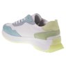 Rieker W1308-81 Evolution Sport Ladies Trainer White/Blue/Mint/Lime