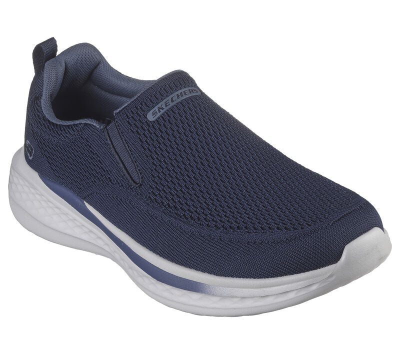 Skechers 210791 Slade-Royce Relaxed Fit Mens Trainer NVY