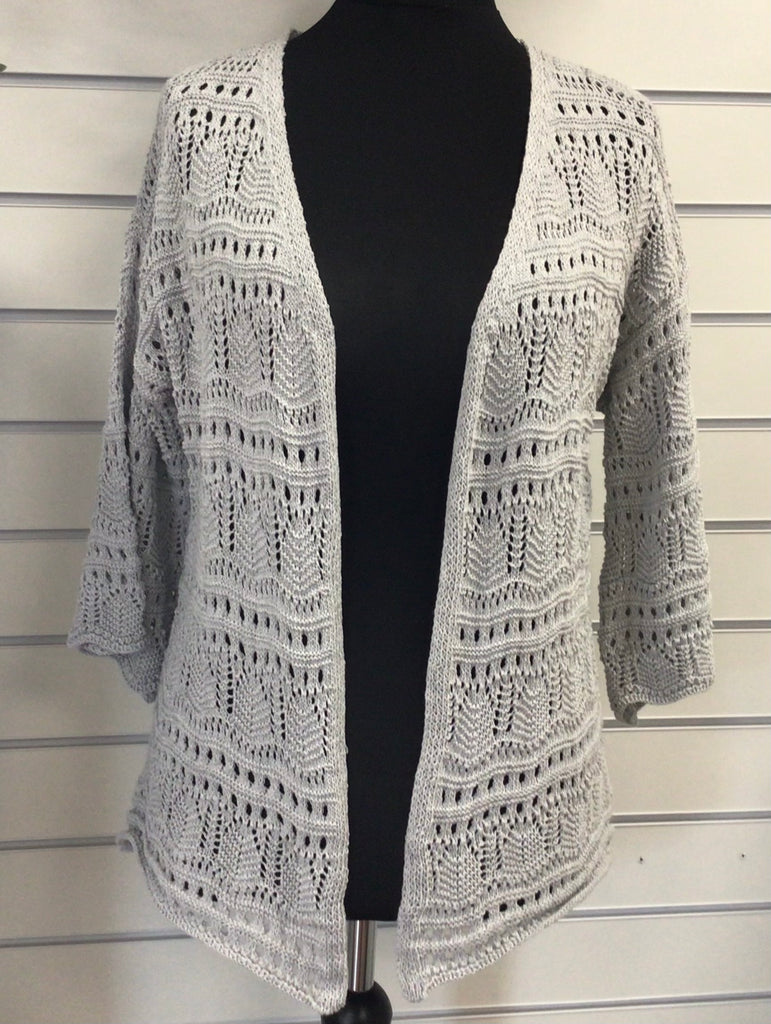 Cotton Crochet Cardigan One Size