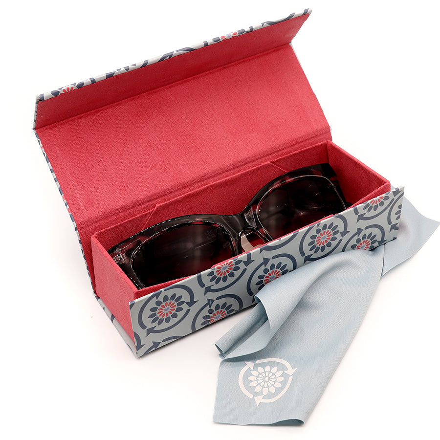 Pom Peace Of Mind Recycled Sunglasses Classic Tortoiseshell Cat Eye 30033