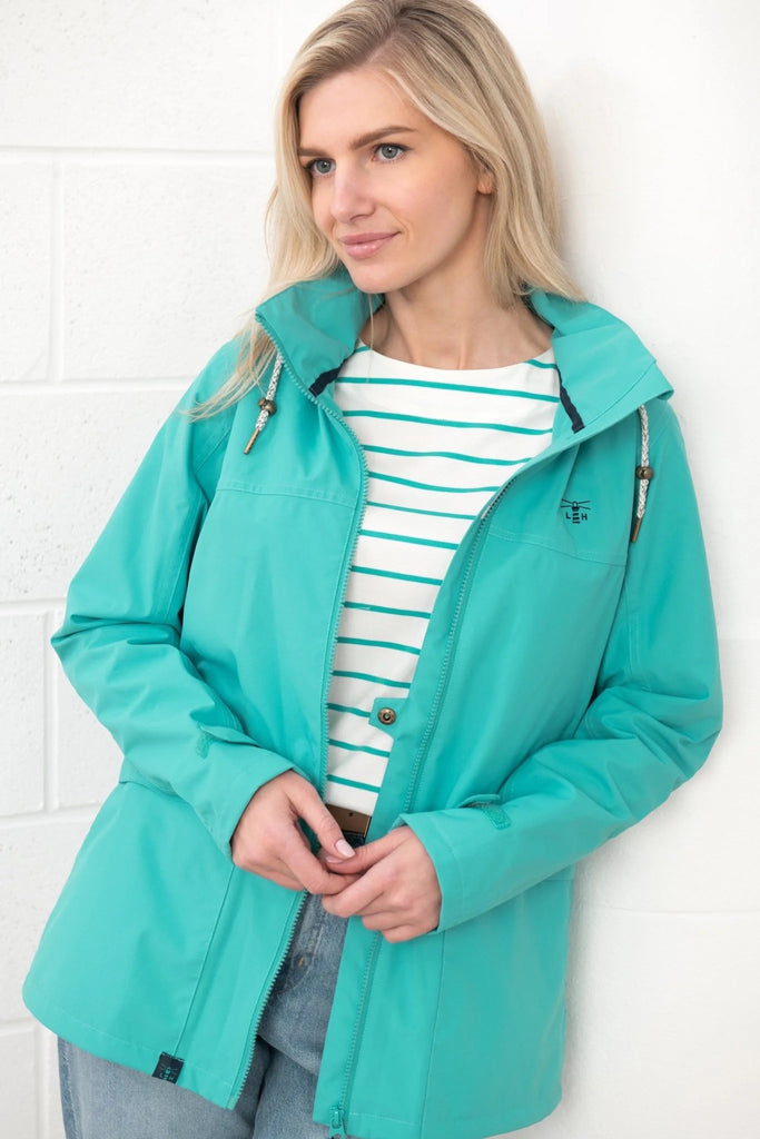 Lighthouse Ladies Beachcomber II Waterproof Jacket - Soft Teal