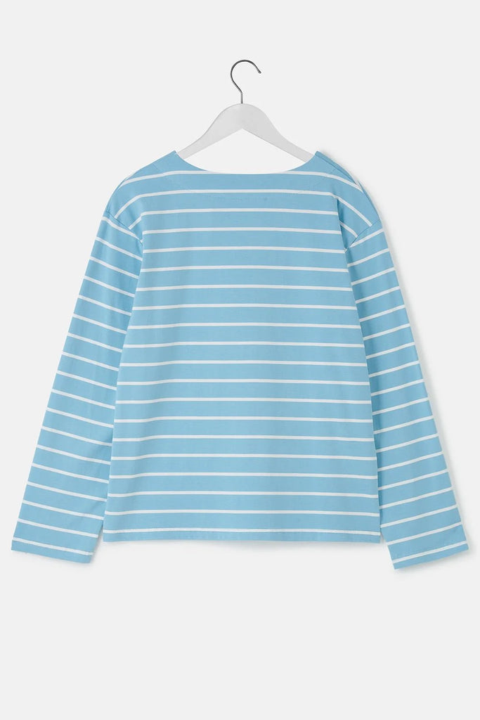 Lighthouse Ladies Causeway II Top - Marine Blue Stripe