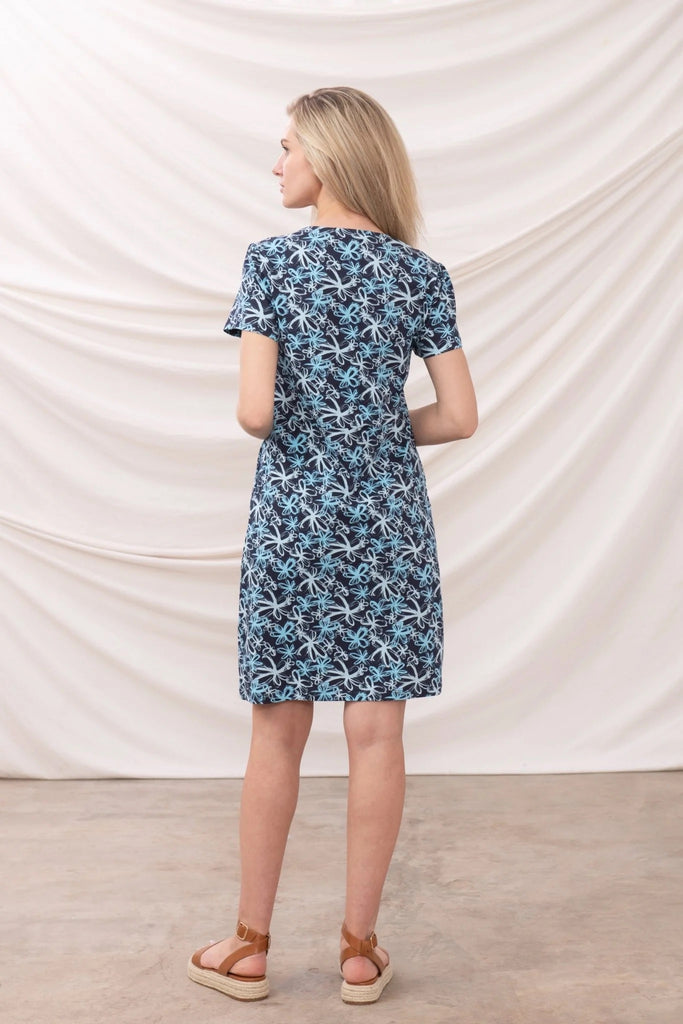 Lighthouse Ladies Lydia Dress - Navy Floral