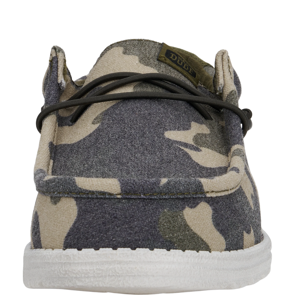 Hey Dude Mens Wally Washed Camo