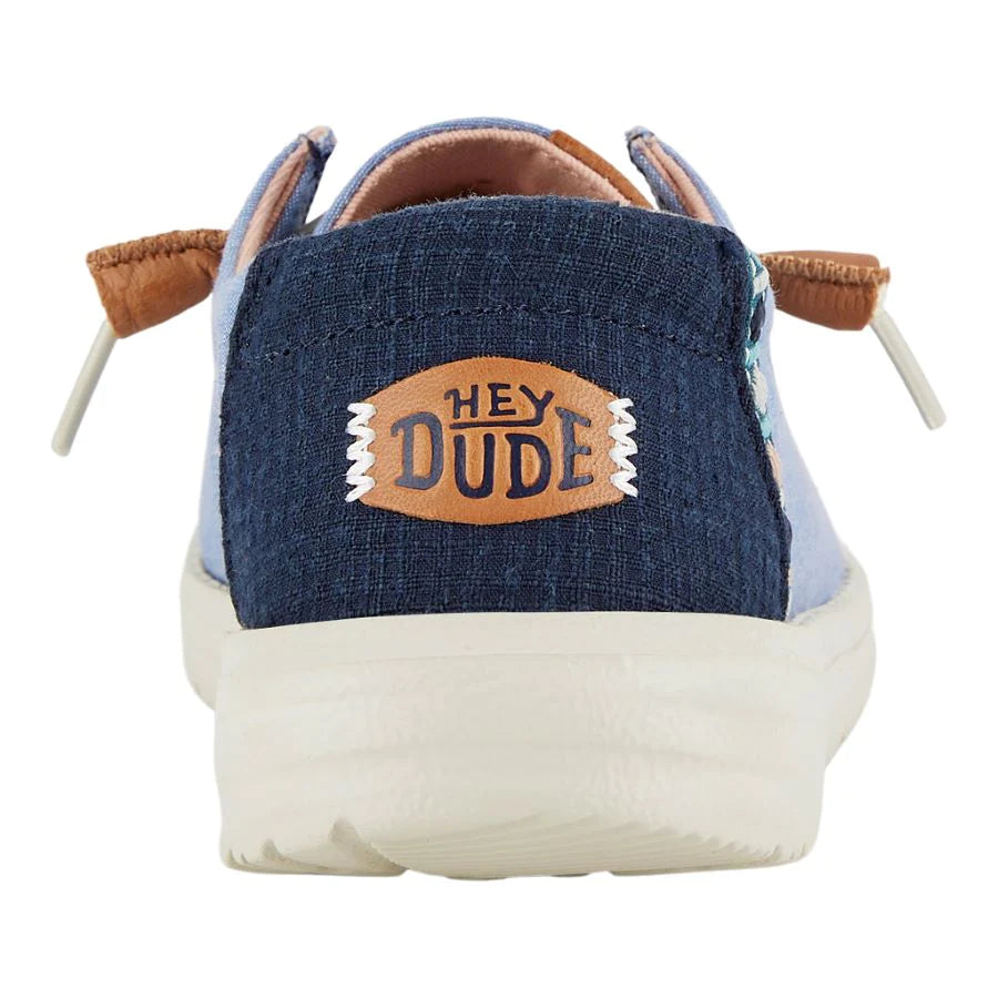 Hey Dude Wendy Chambray Boho - Blue