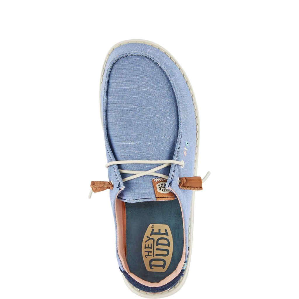 Hey Dude Wendy Chambray Boho - Blue