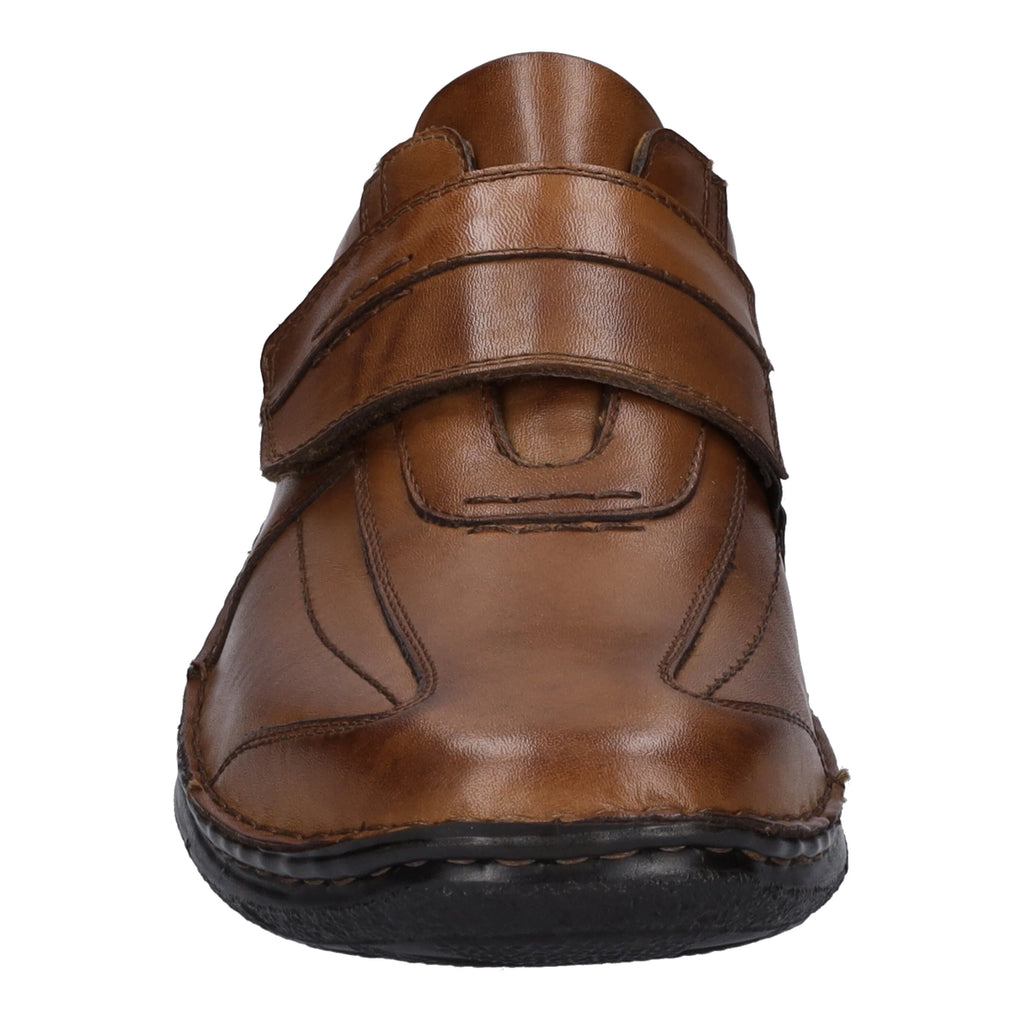 Josef Seibel Alec Wide Fit Touch Fasten Shoe Cognac