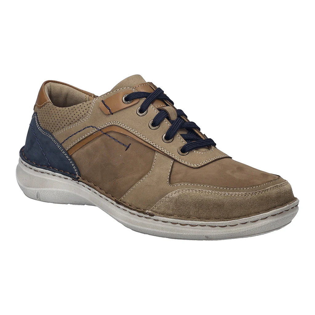 Josef Seibel Anvers 10 Mens Wide Fit Lace Up Shoe Brasil/Multi