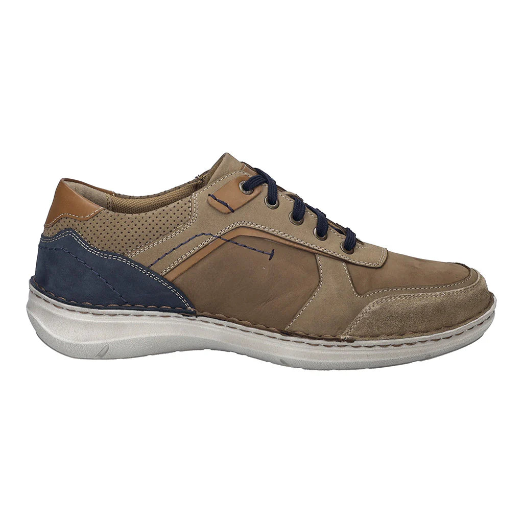 Josef Seibel Anvers 10 Mens Wide Fit Lace Up Shoe Brasil/Multi