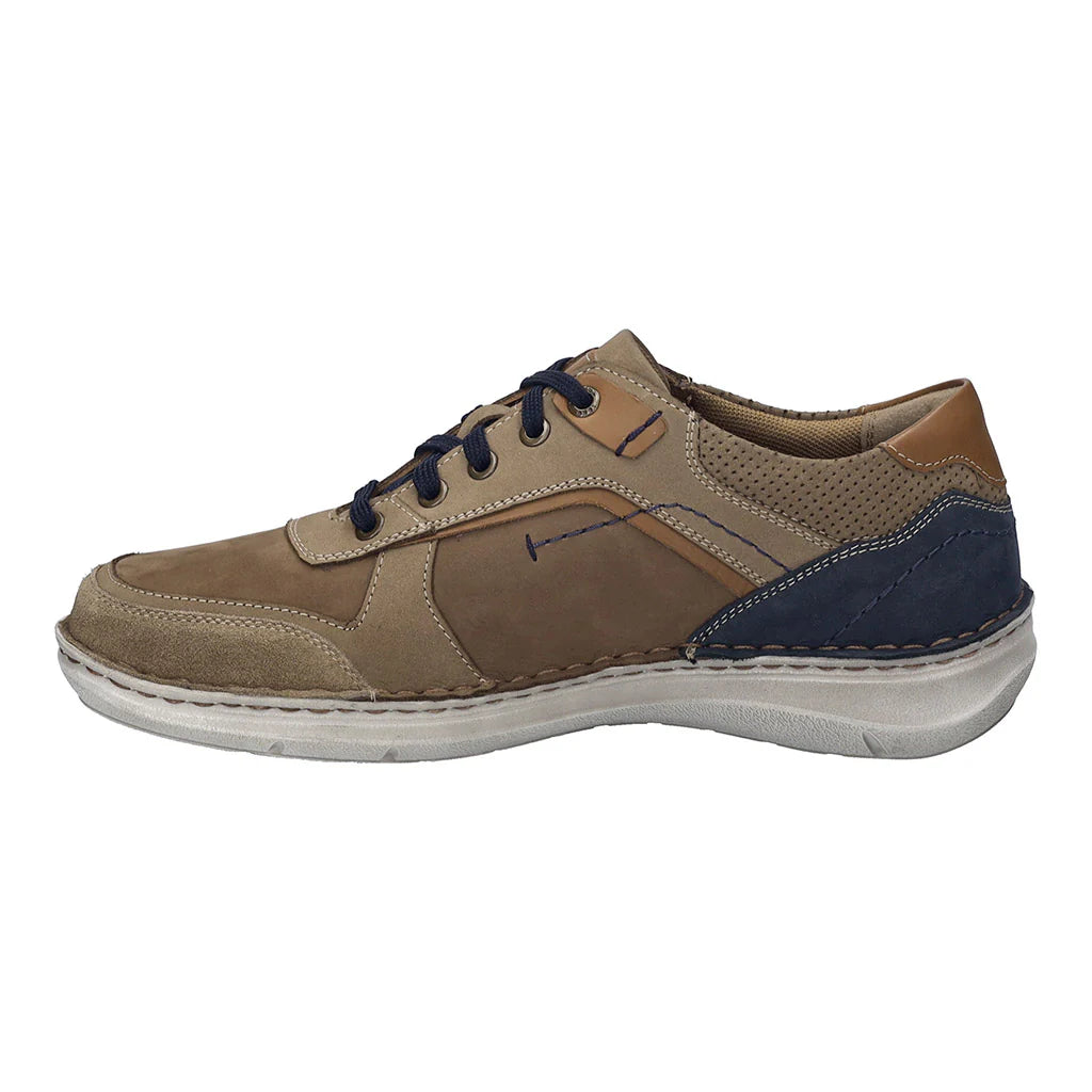 Josef Seibel Anvers 10 Mens Wide Fit Lace Up Shoe Brasil/Multi