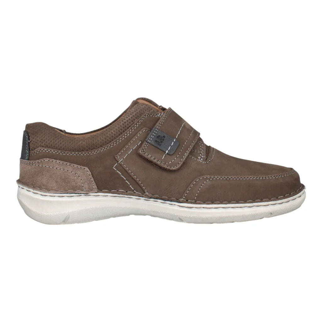 Josef Seibel Anvers 83 Mens Touch Fasten Wide Fit Shoe Espresso