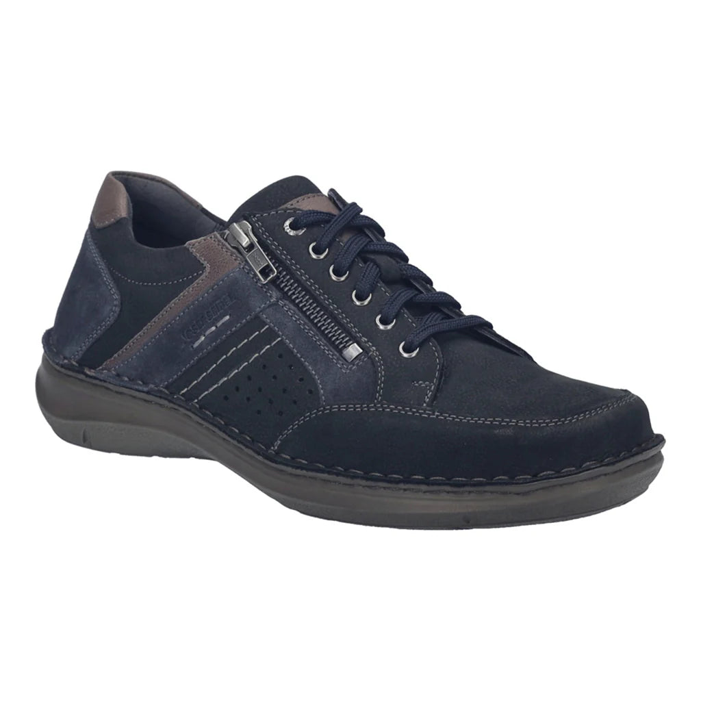 Josef Seibel New Anvers 87 Mens Lace Up Shoe Blue