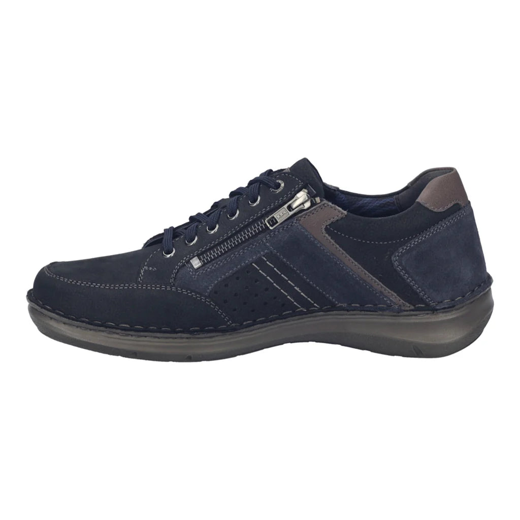 Josef Seibel New Anvers 87 Mens Lace Up Shoe Blue