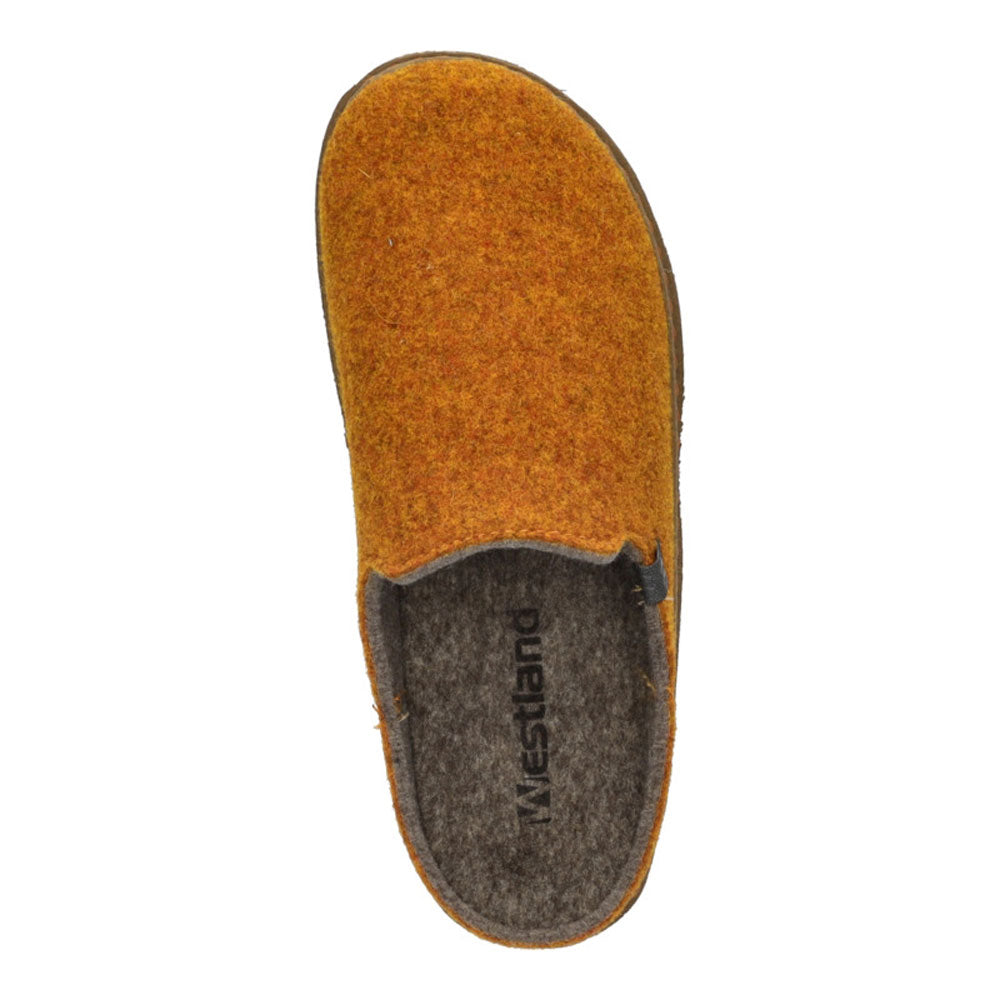 Josef Seibel Carmaux 01 ladies chunky sole mule slipper - Orange