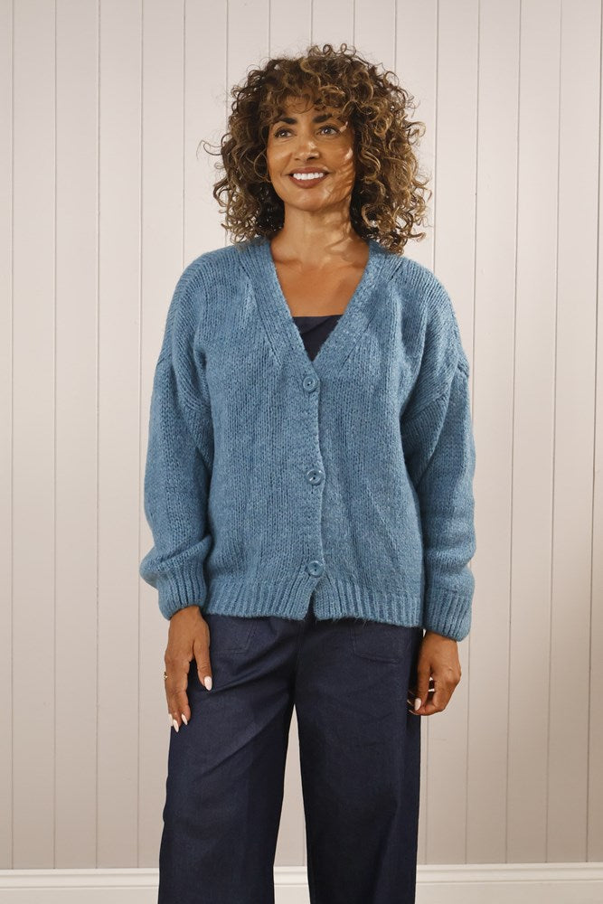 Goose Island Chunky Knit Cardigan one size