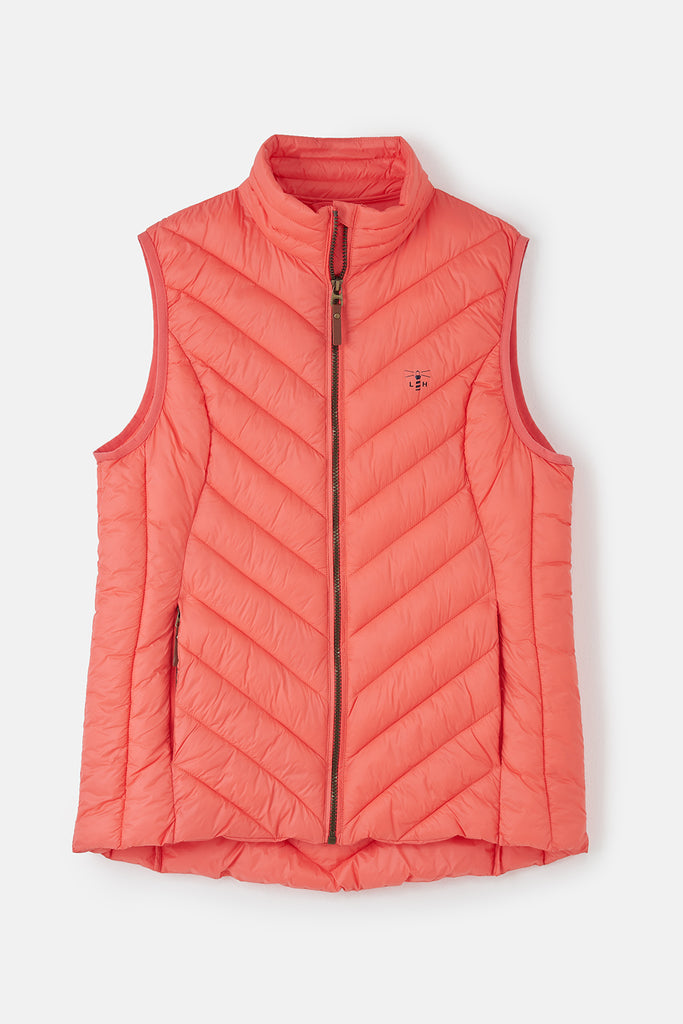 Lighthouse Ladies Laurel Gilet - Sugar Coral