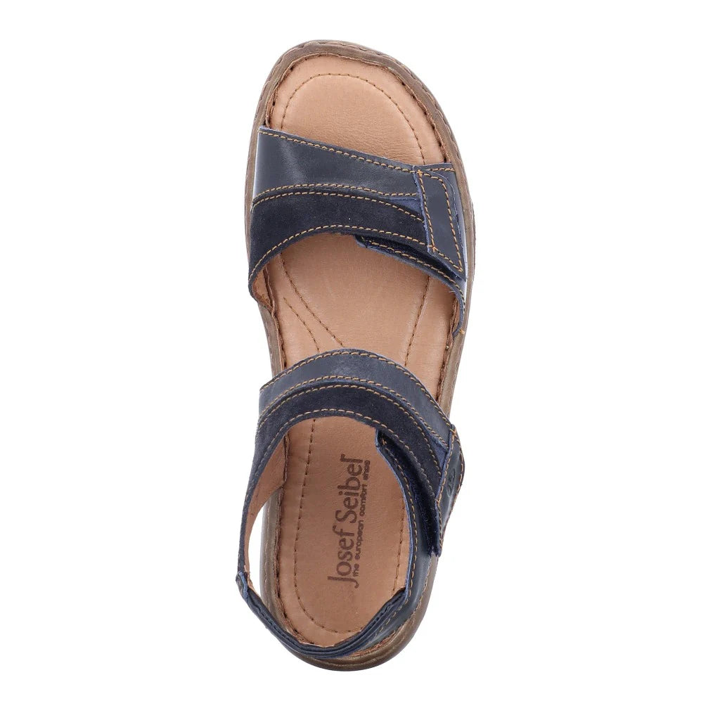 Josef Seibel Debra 19 Ladies Comfort Sandal Denim Combi