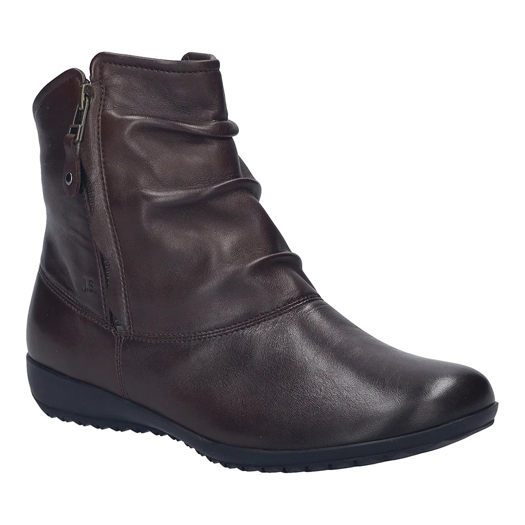 Josef Seibel Naly 24 Ladies Twin Zip Ankle Boot Moro Brown