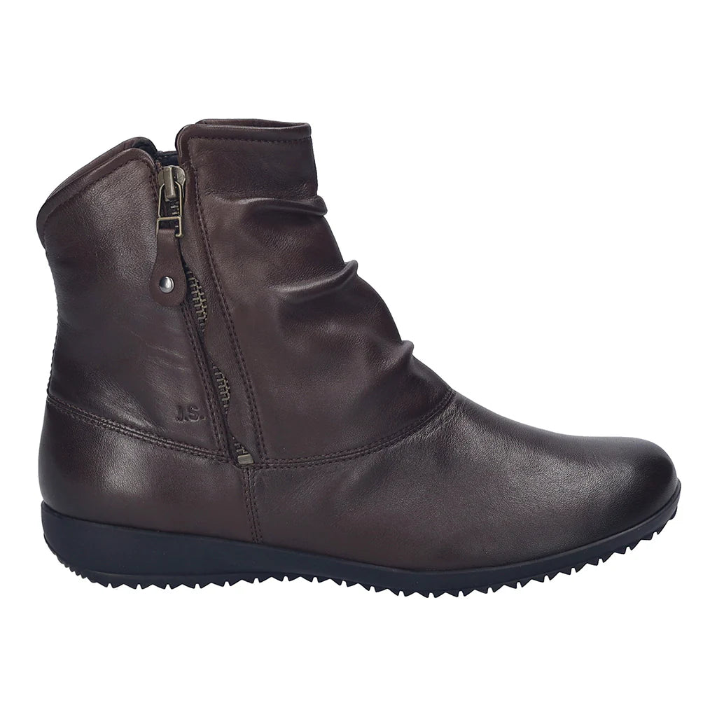 Josef Seibel Naly 24 Ladies Twin Zip Ankle Boot Moro Brown