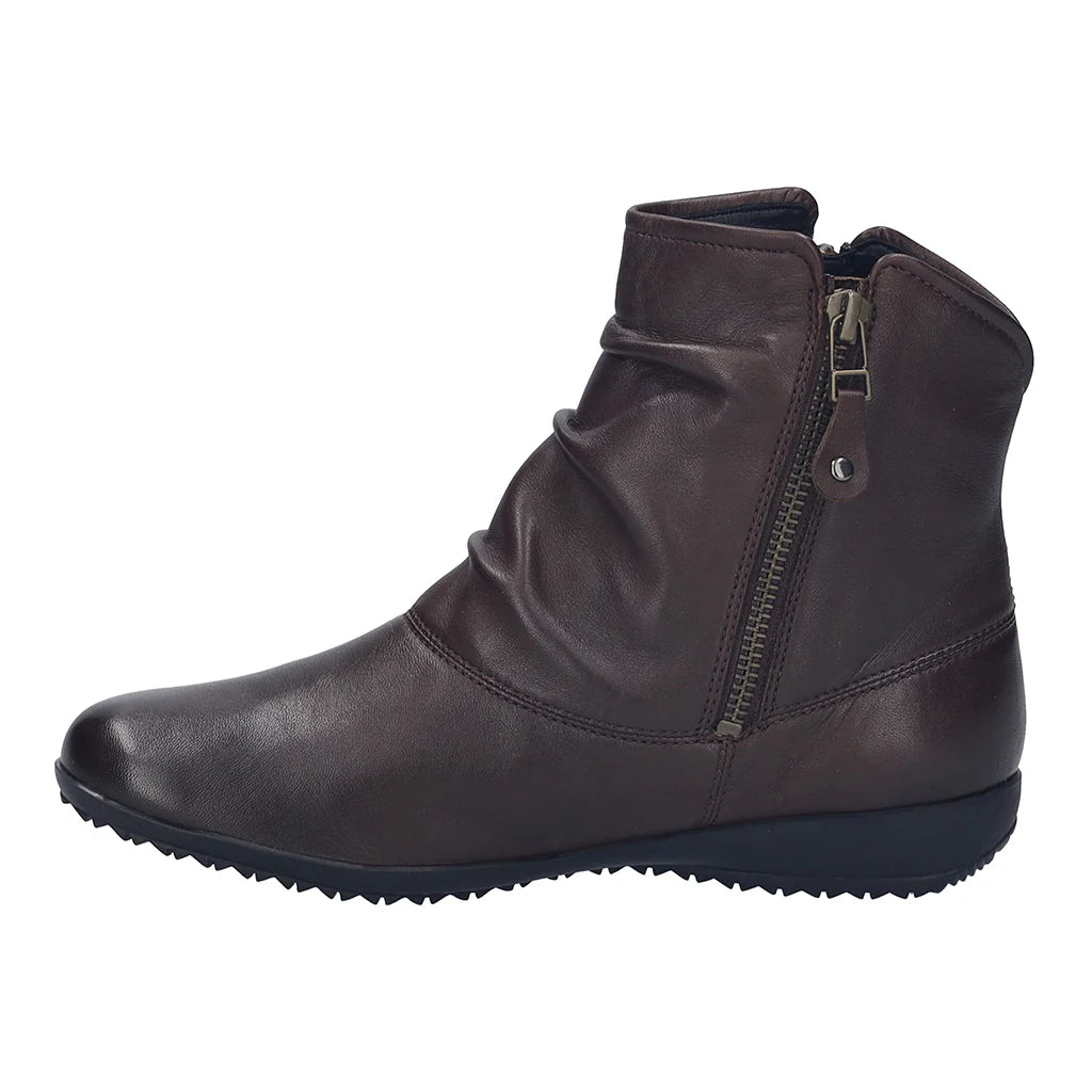 Josef Seibel Naly 24 Ladies Twin Zip Ankle Boot Moro Brown