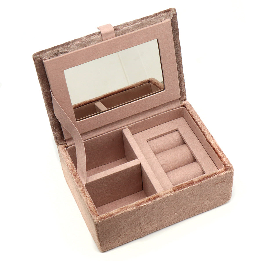 POM Velvet Jewellery Box Floral Sleeping Dormouse 81717