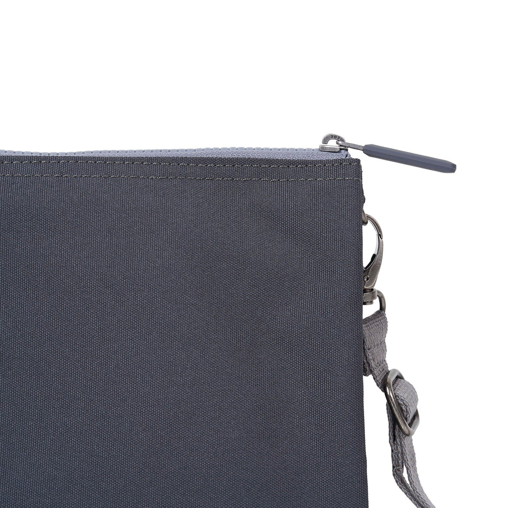 Roka Carnaby Crossbody XL Faded Black Recycled Canvas