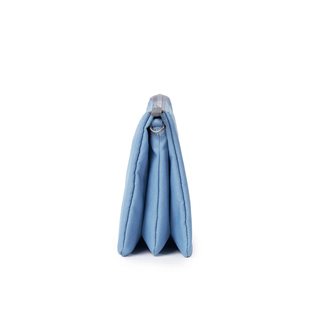 Roka Carnaby Crossbody XL Retro Blue Recycled Canvas