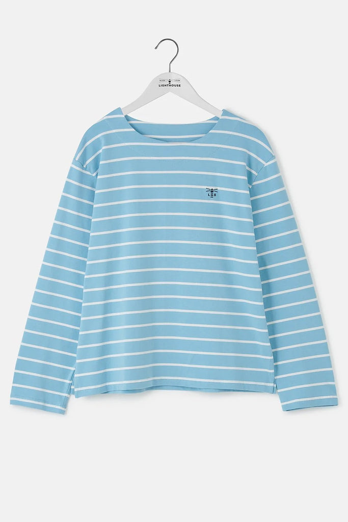 Lighthouse Ladies Causeway II Top - Marine Blue Stripe