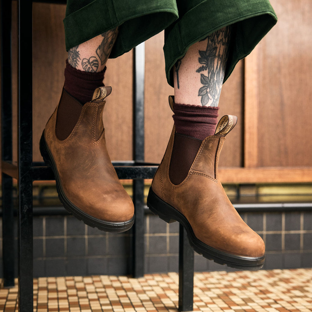 Blundstone 2544 Teak Oiled Nubuck Chelsea Boot