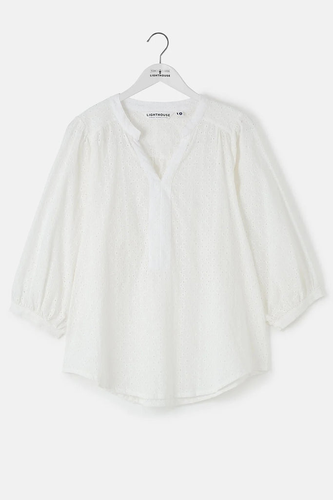 Lighthouse Ladies Lola Blouse - Broderie Anglaise