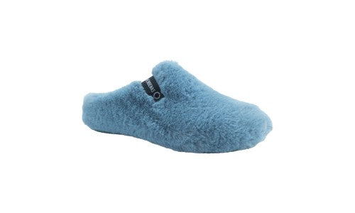 Verbenas Ladies Mule Slipper York Groseto Cielo Blue